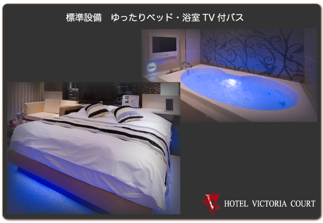 大型ゆったりベッド・浴室TV付ブロアバス